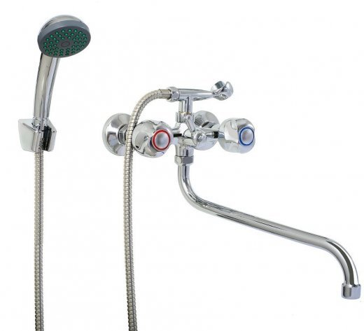Смеситель для ванны с душем ПСМ-157-48 ЕВРО РС002603 — 