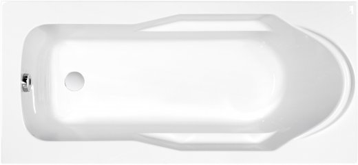 Ванна прямоугольная Cersanit SANTANA 150x70 с рамой и панелью фронтальной — 