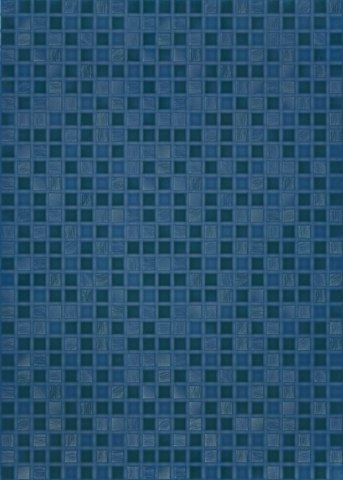 Плитка настенная Квадро синий 25х35 (1,4 м2) — 