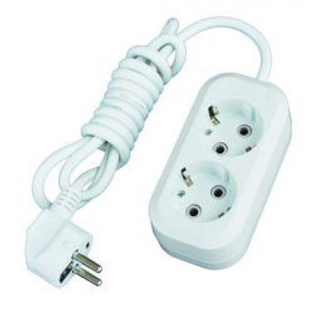 Удлинитель 2 гнезда 3 м 16А с/з T-Plast 32-75-221-0403 476290 — 