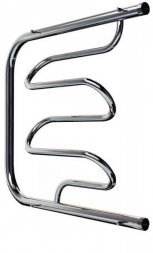 Полотенцесушитель водяной ТЕРА Фокстрот-Лиана 500х600 нар. резьба 1 (ПСВ-53-03)