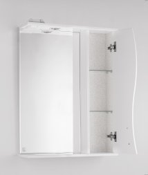 Зеркало-шкаф Style Line Панда 60/С, Волна