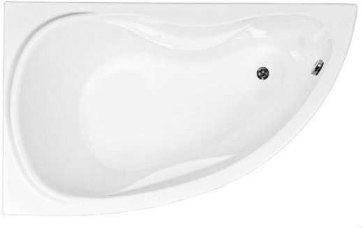 Ванна акриловая AQUANET MALDIVA 150х 90 L с каркасом 205519 и панелью фронт. Maldiva L 171008 — 