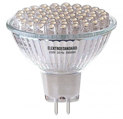 Лампы LED - JCDR 60LED G5.3 AC 220V угол 120 3300K теплый а027767 а024911