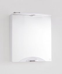 Зеркальный шкаф Style Line Жасмин 2 60/С, Люкс белый